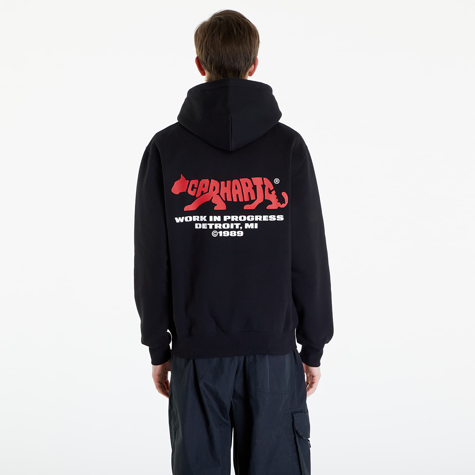 Bluzy Carhartt WIP Rocky Script Hoodie UNISEX Black