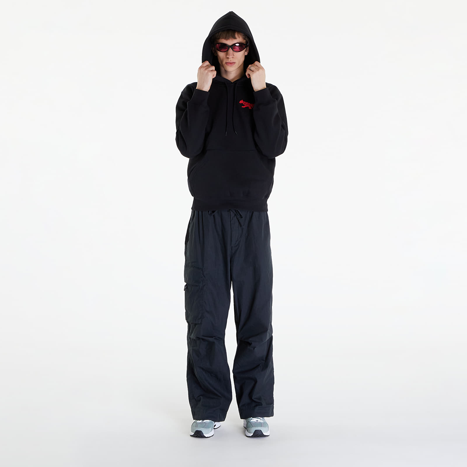 Bluzy Carhartt WIP Rocky Script Hoodie UNISEX Black