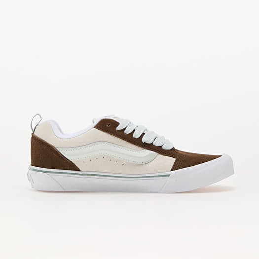 Vans old skool brown and blue on sale