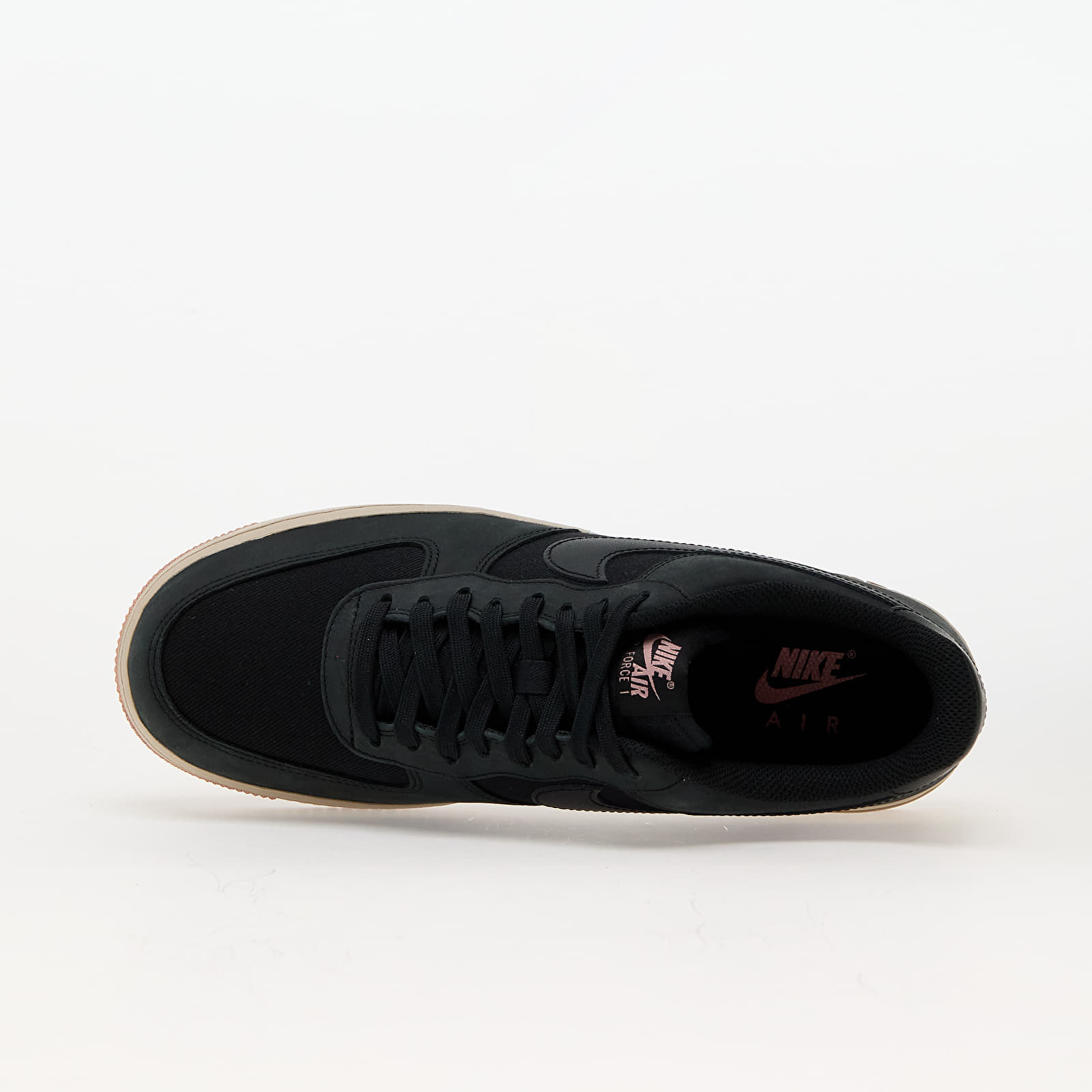 Zapatillas Hombre Nike Air Force 1 '07 Lx Black/ Black-Red Stardust-Sanddrift