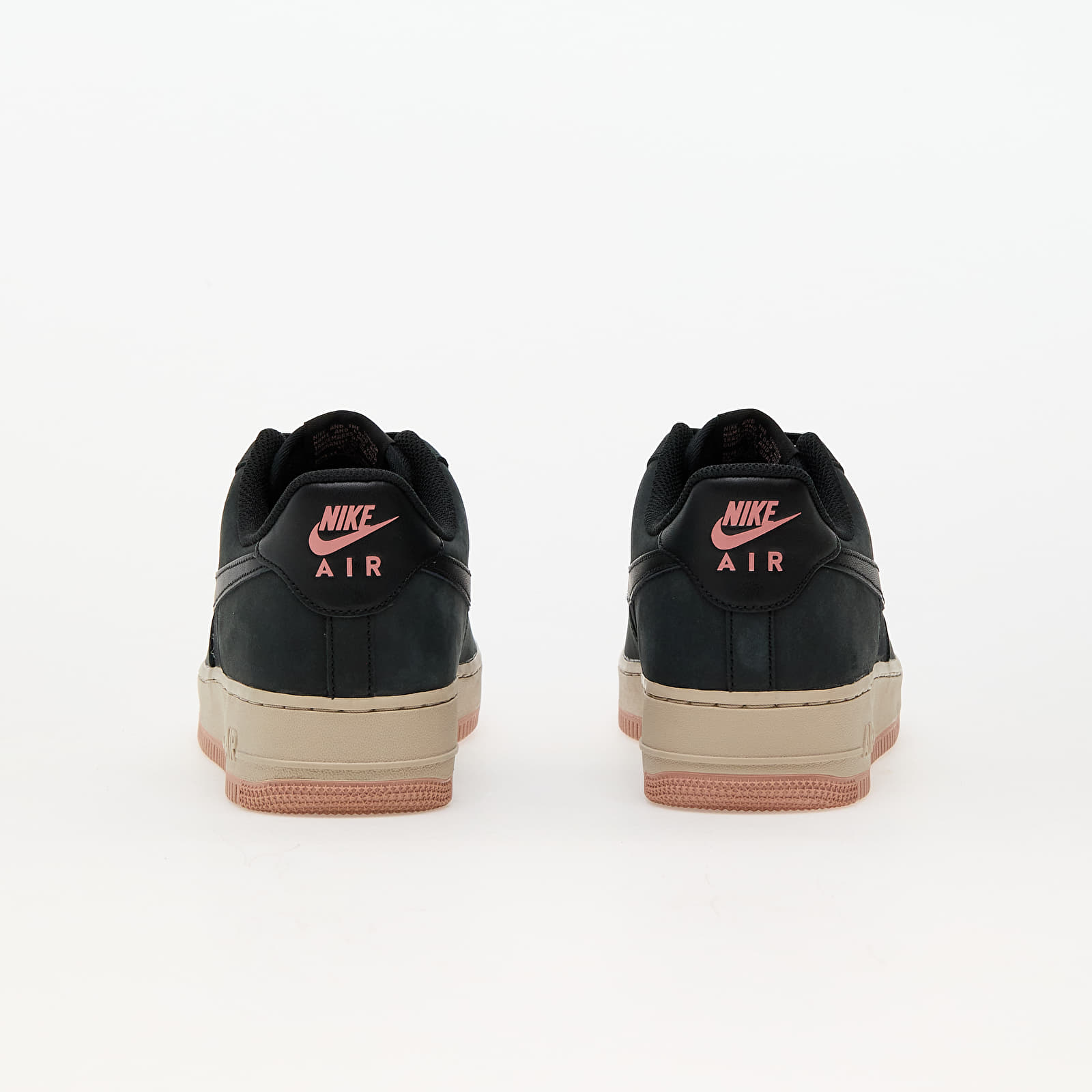 Nike air force 1 zwart rood outlet