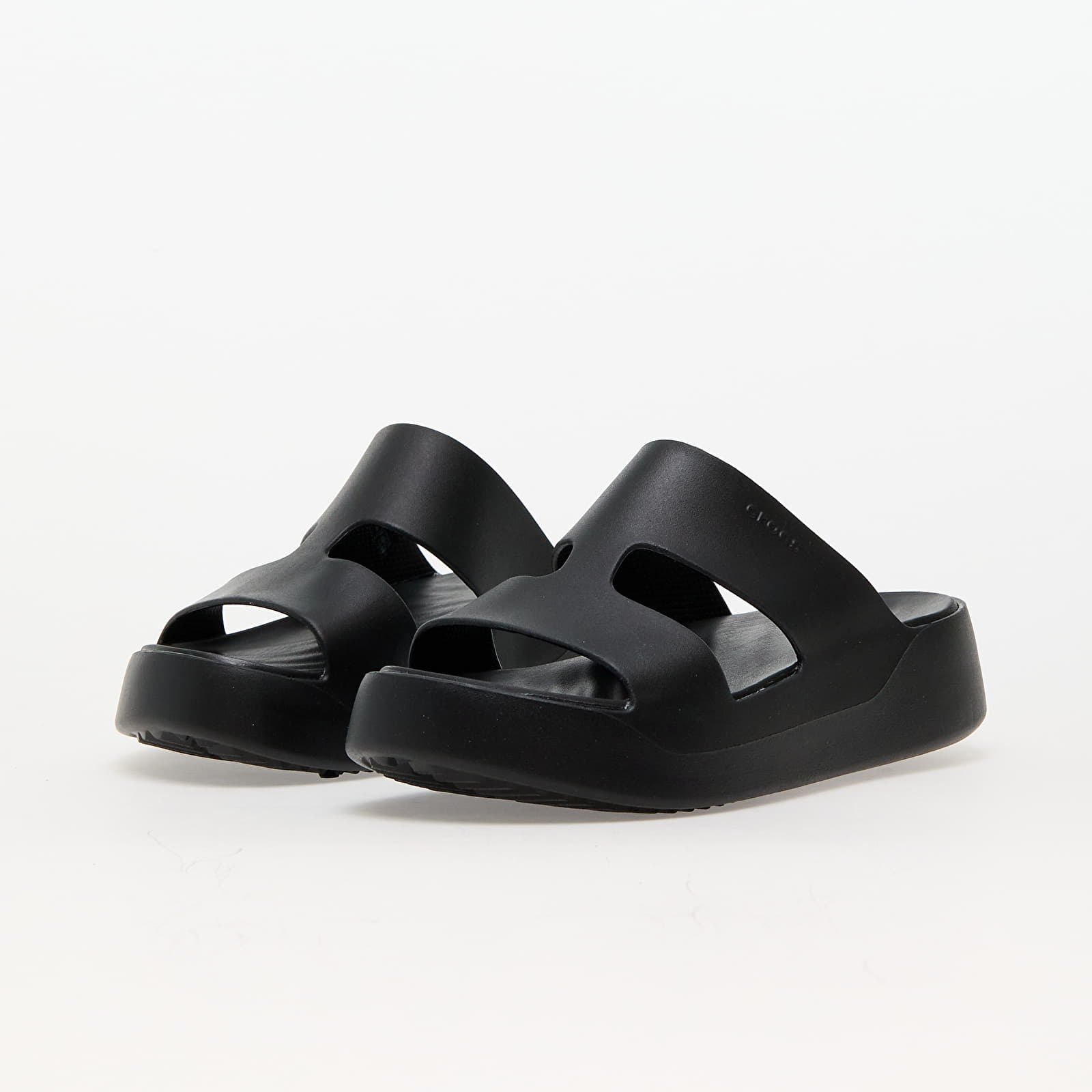 Ženski čevlji Crocs Getaway Platform H-Strap Black