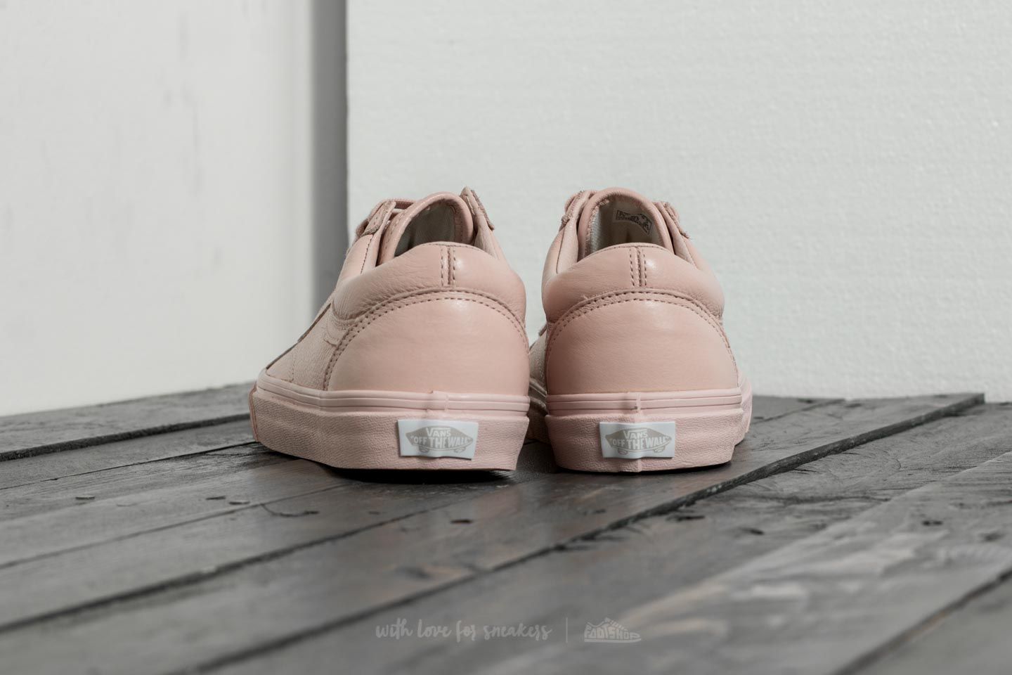 Vans old skool platform sepia rose online