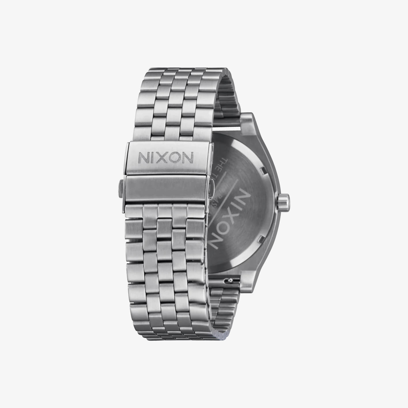 Watches Nixon Time Teller Solar Watch Silver Jade Sunray Footshop