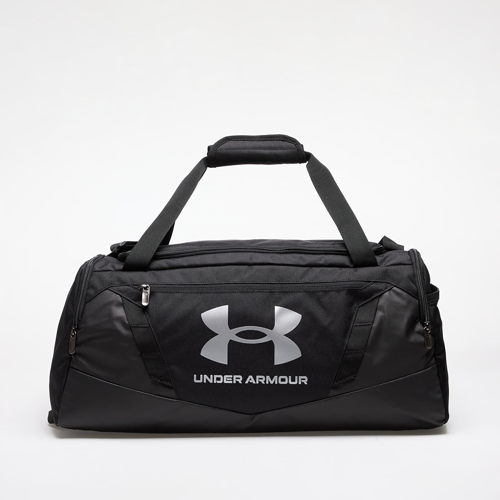 Duffle bag Under Armour Undeniable 5.0 Duffle S-M Bag Black/ Black/ Metallic Silver