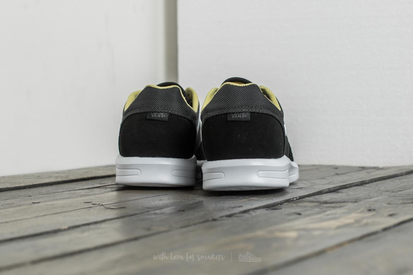 Zapatillas Hombre Vans Iso 1.5 (Ballistic) Black/ Celery