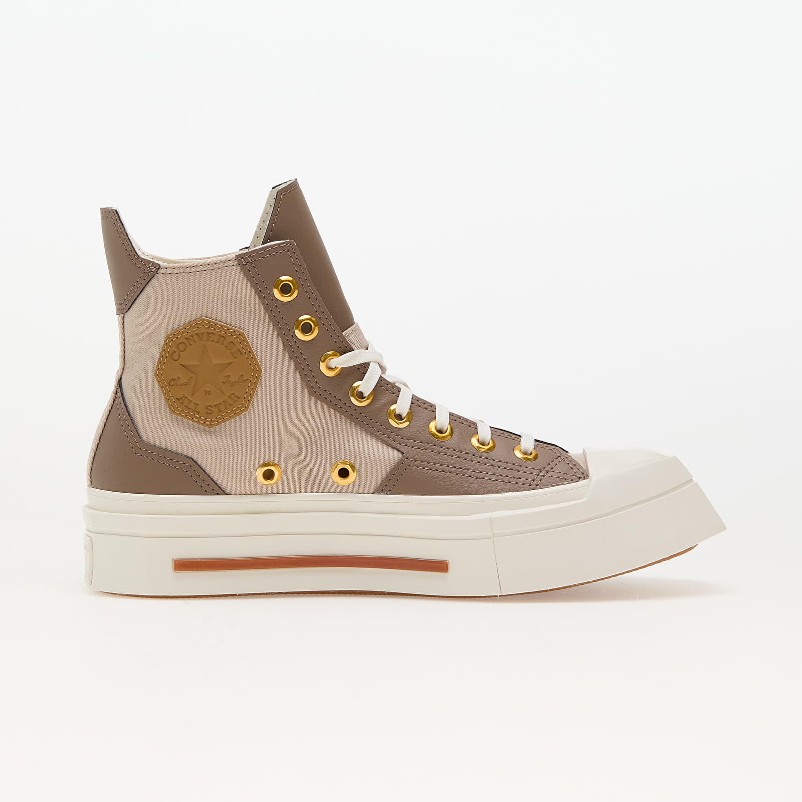 Pánské tenisky a boty Converse Chuck 70 De Luxe Squared Mud Mask/ Nutty Granola/ Egret