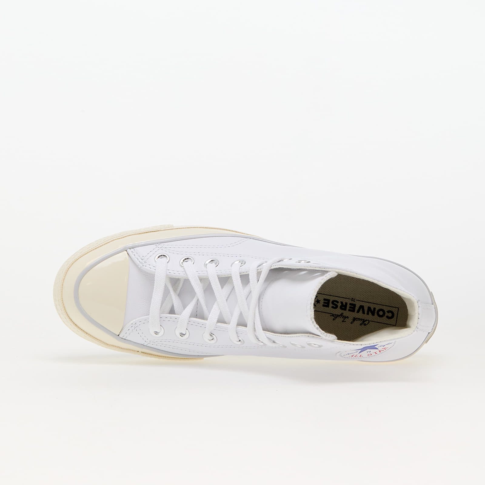 Men s shoes Converse Chuck 70 Leather White Fossilized Egret Footshop