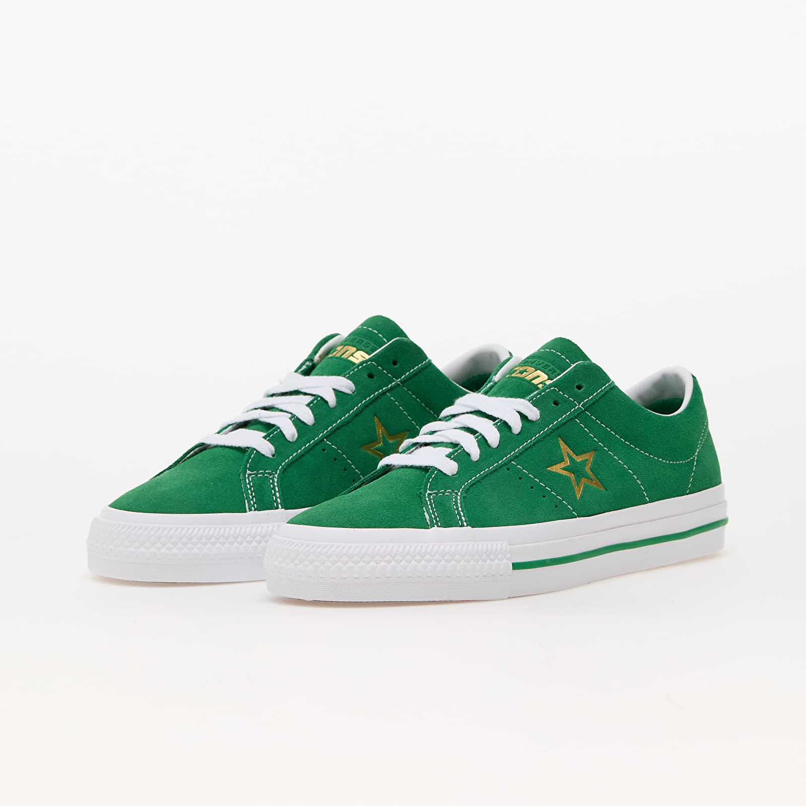 Converse One Star Pro Suede Green Size 6.5 Unisex Suede Shoes