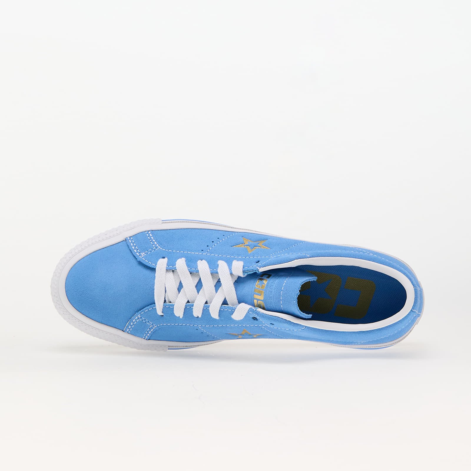 Ανδρικά παπούτσια Converse One Star Pro Suede Lt Blue/ White/ Gold