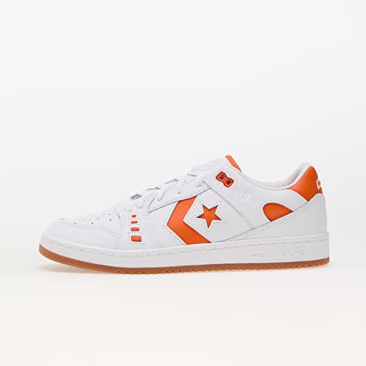 Orange leather converse top