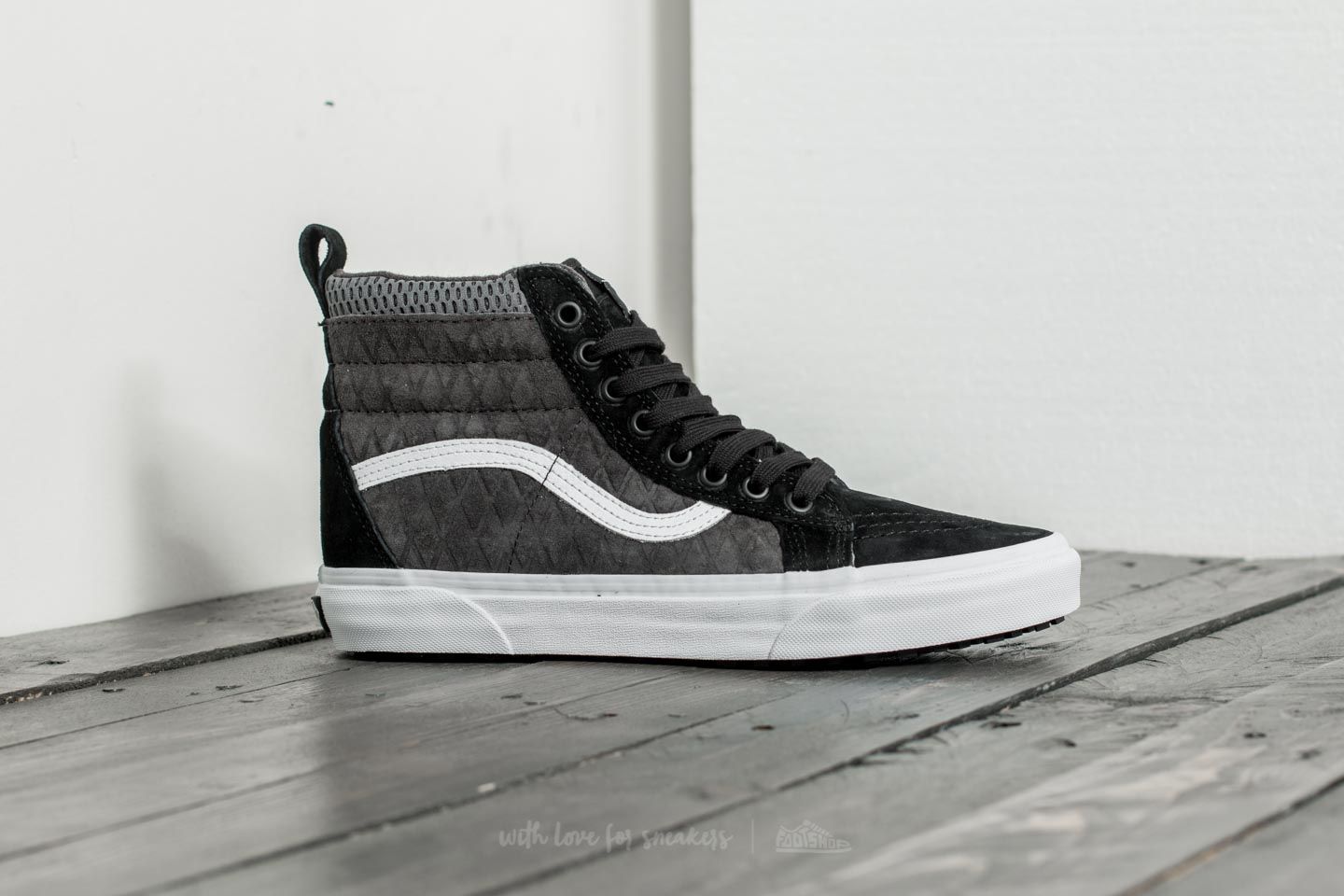 Men's shoes Vans SK8-Hi MTE DX (Mission Workshop) Black/ Asphalt/ White