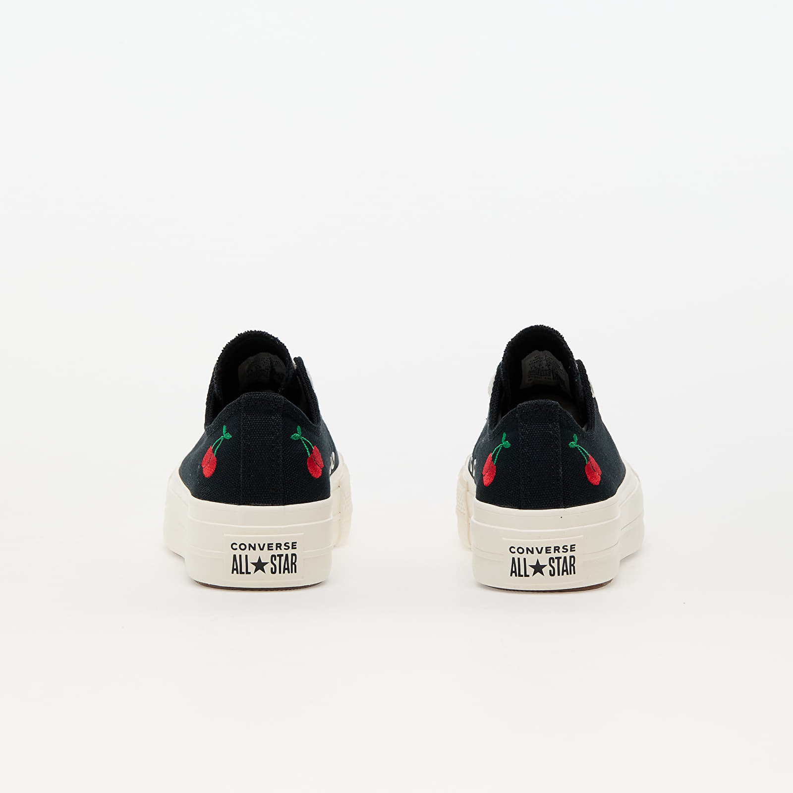 Dámske topánky a tenisky Converse Chuck Taylor All Star Lift Platform Cherries Black/ Egret/ Red