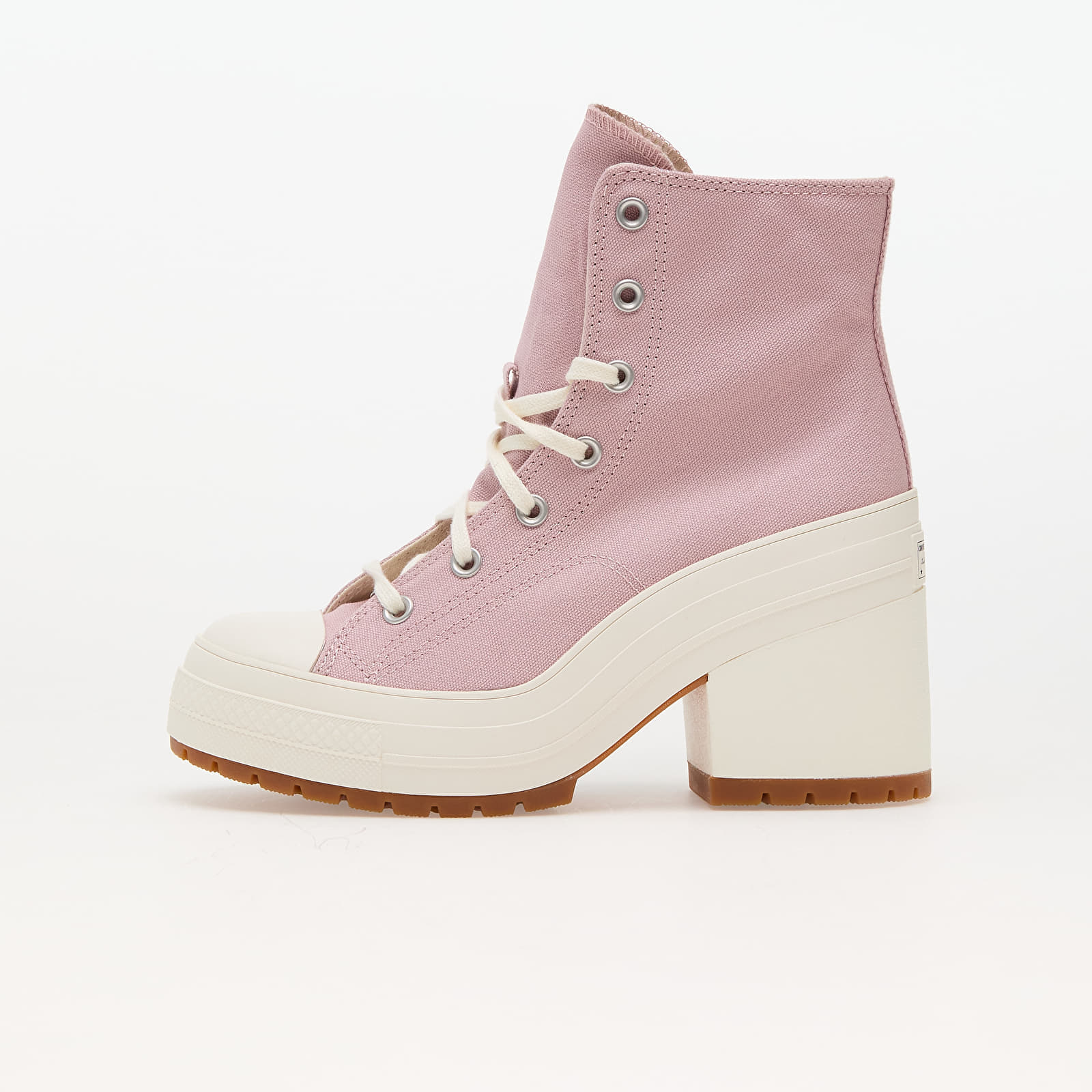 Дамски кецове и обувки Converse Chuck 70 De Luxe Heel Static Pink/ Egret/ Gum