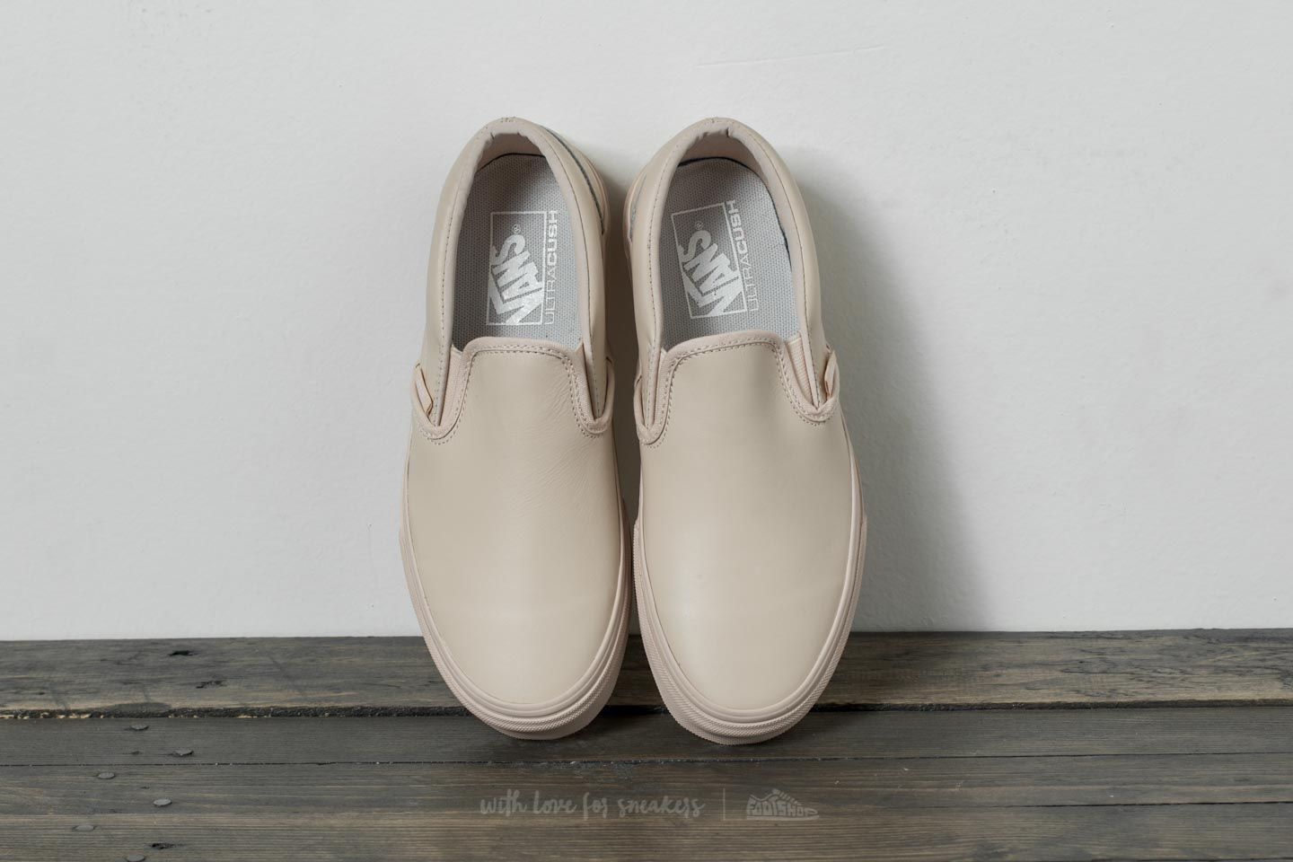 Sko til kvinder Vans Classic Slip-On D (Leather) Whisper Pink/ Mono