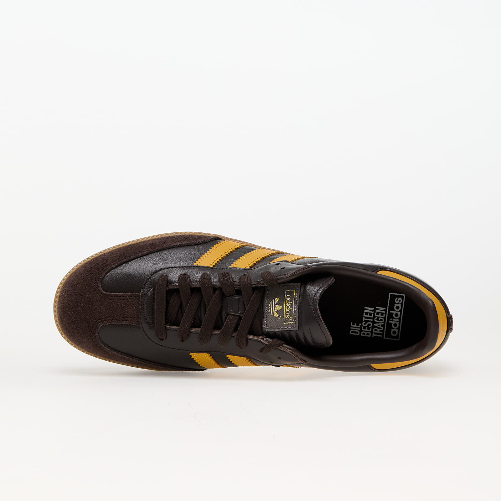Vyriška avalynė adidas Samba Og Dark Brown/ Preloved Yellow/ Gum4