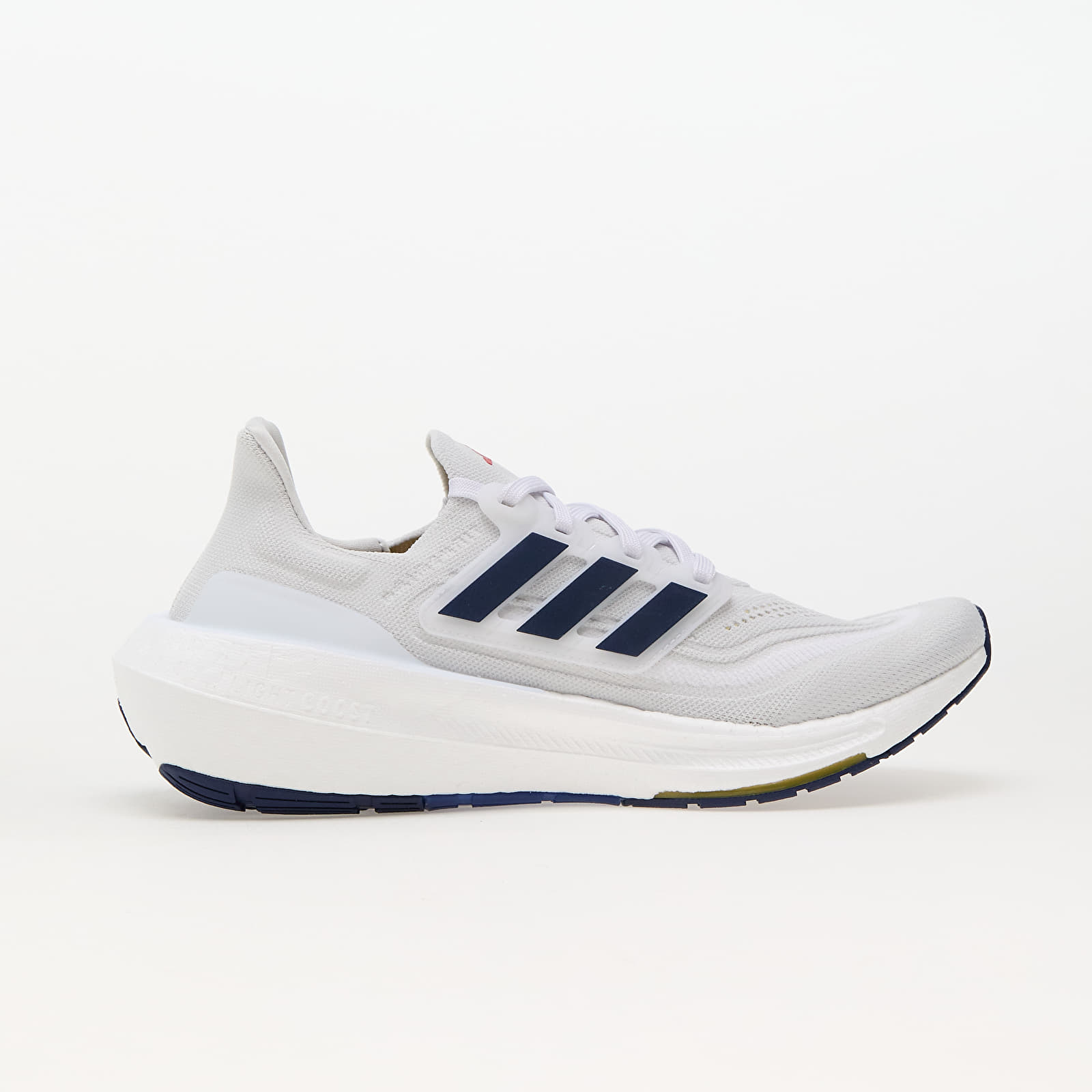 Sapatos de homem adidas UltraBOOST Light Crystal White/ Dark Blue/ Gold Metallic