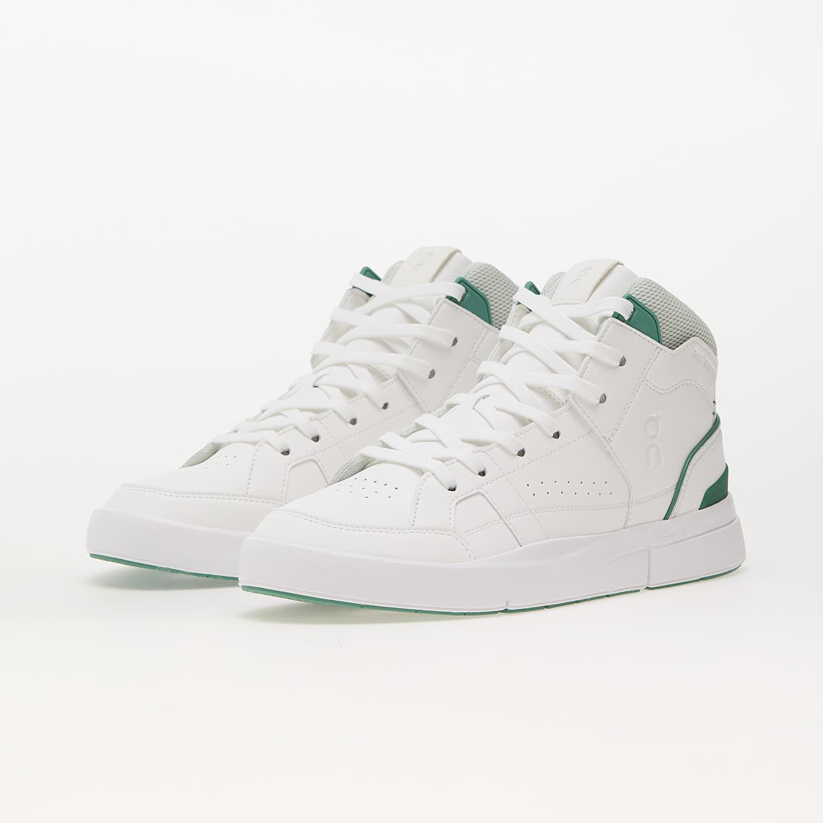 Încălțăminte și sneakerși pentru bărbați On M The Roger Clubhouse Mid White/ Green