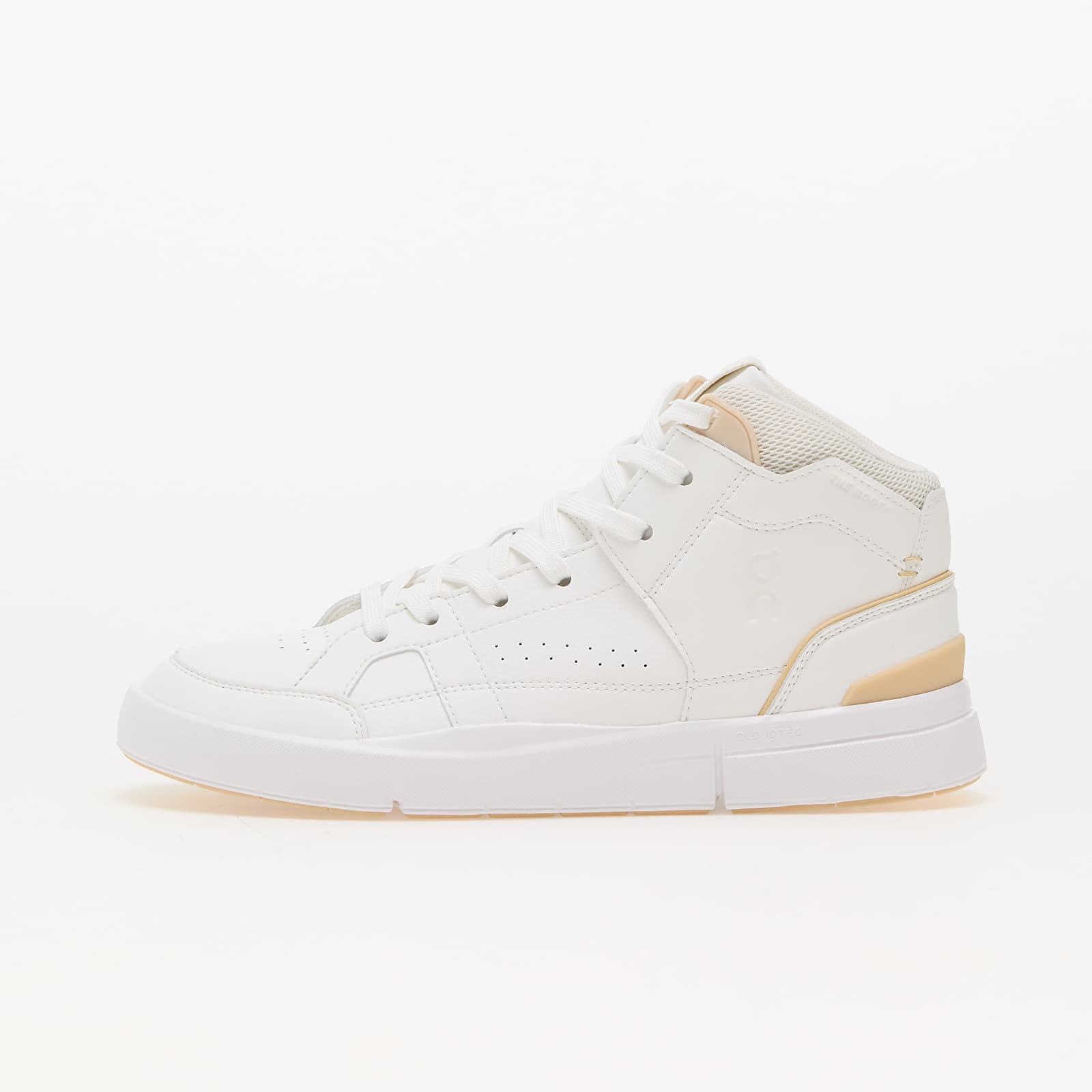 Chaussures et baskets femme On W The Roger Clubhouse Mid White/ Savannah
