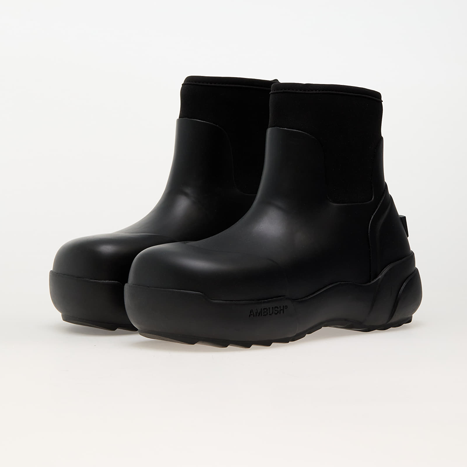 Férfi cipők Ambush Rubber Boot Black