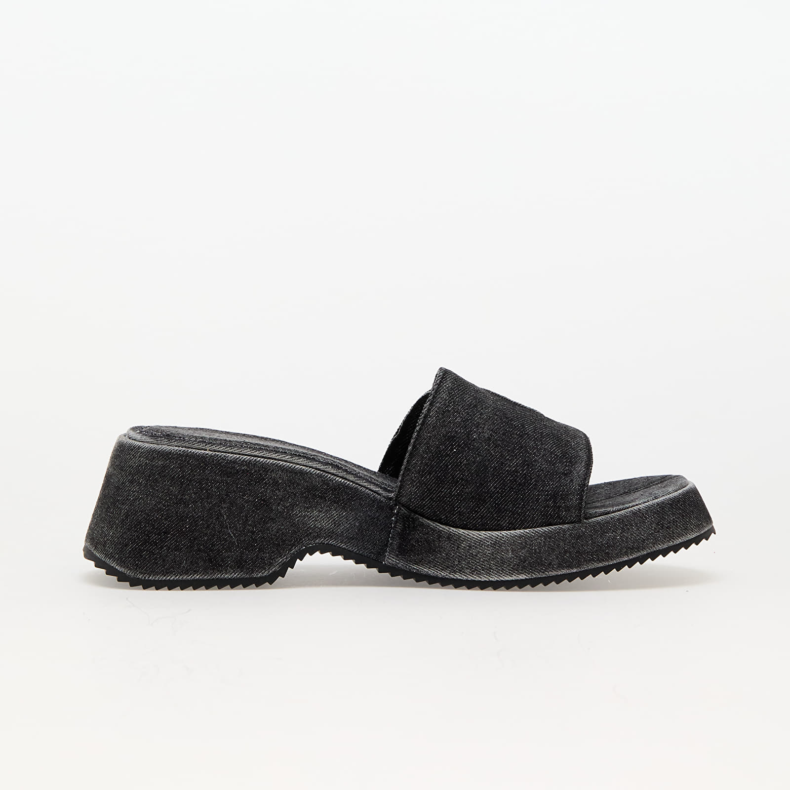 Women's shoes Diesel Oval D Sa-Oval D Pf W Sandals Black Denim