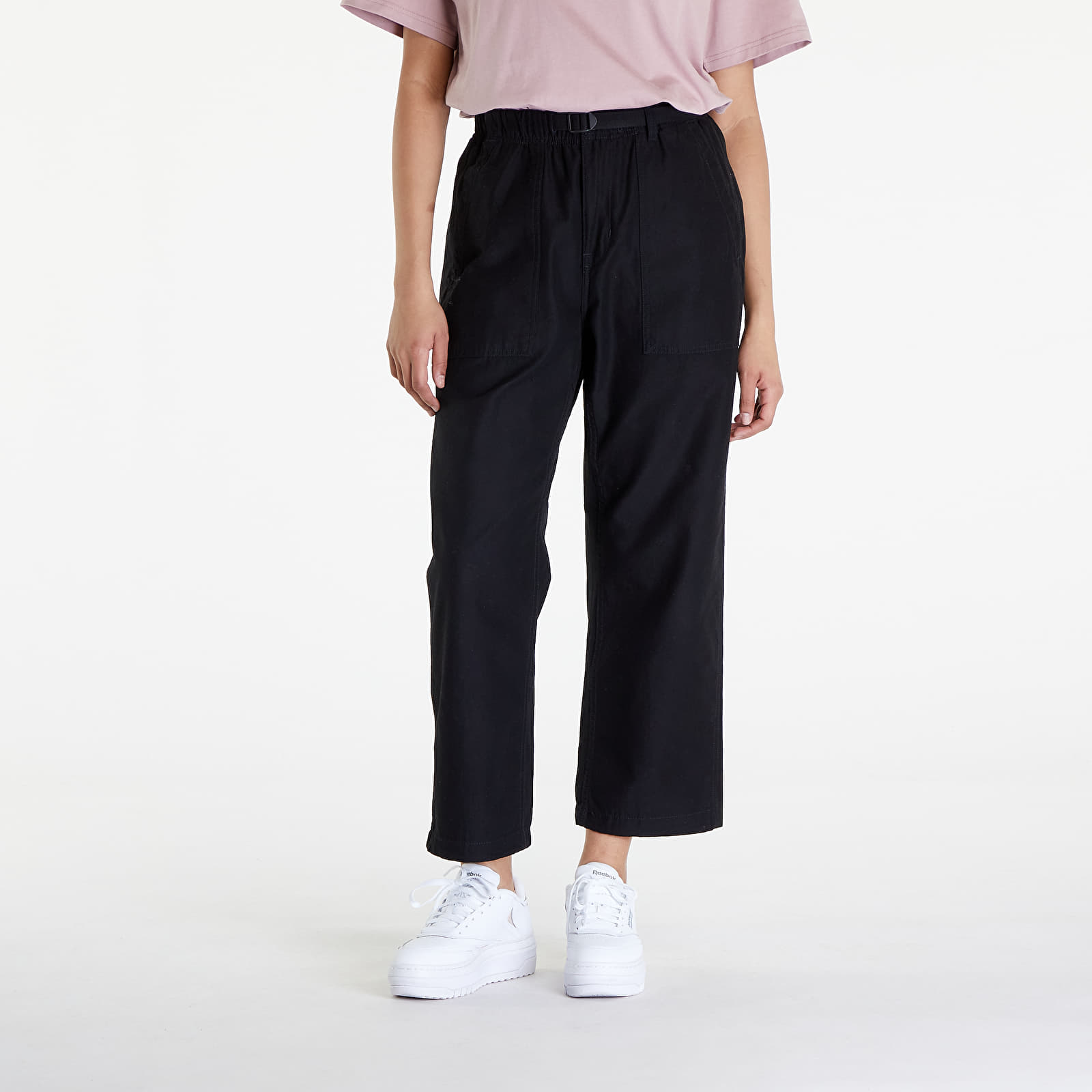 Bukser og jeans Carhartt WIP Hayworth Pant UNISEX Black Rinsed