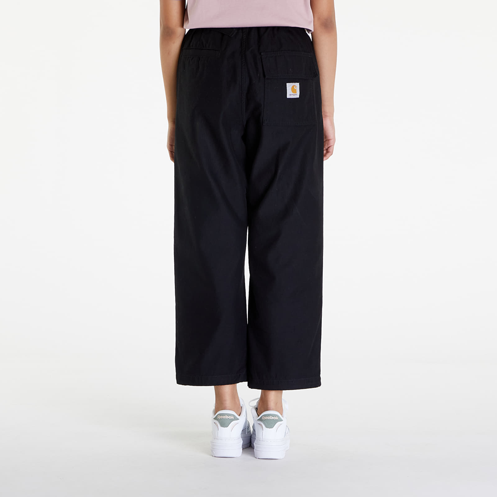 Bukser og jeans Carhartt WIP Hayworth Pant UNISEX Black Rinsed