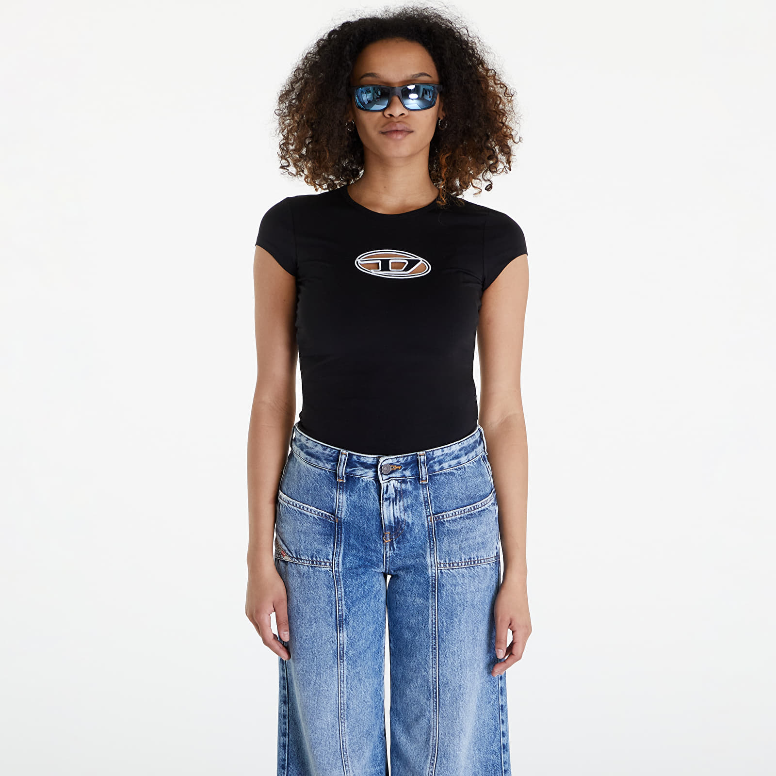 T-shirts Diesel T-Angie T-Shirt Black