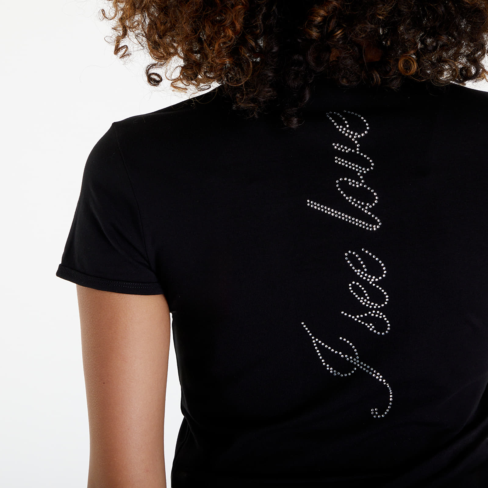 Pólók Diesel T-Uncutie-Long-N15 T-Shirt Black