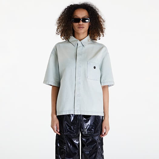 Košile Ambush Boxy Fit Denim Shirt UNISEX Light Blue