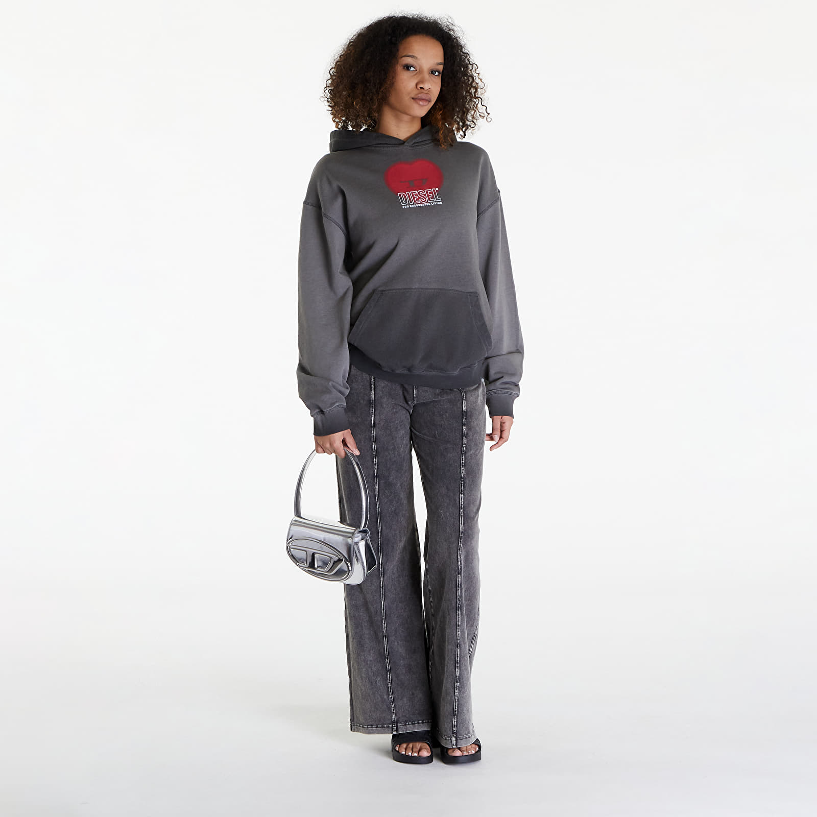 Kapuutsikud ja kampsunid Diesel S-Boxt-N10 Hoodie UNISEX Grey