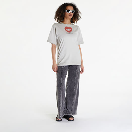 T-shirts Diesel T-Buxt-N4 T-Shirt UNISEX Pelican | Footshop