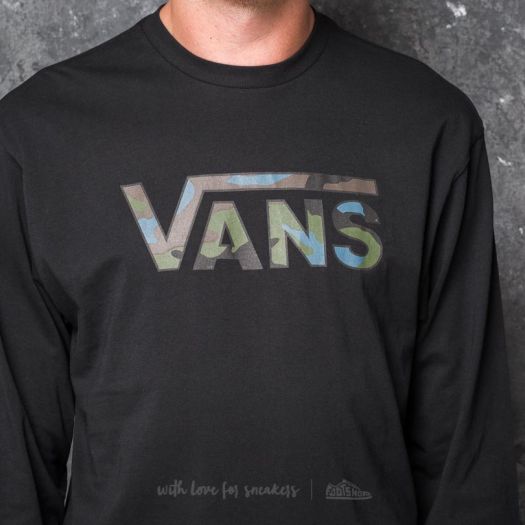 Vans camo long sleeve best sale