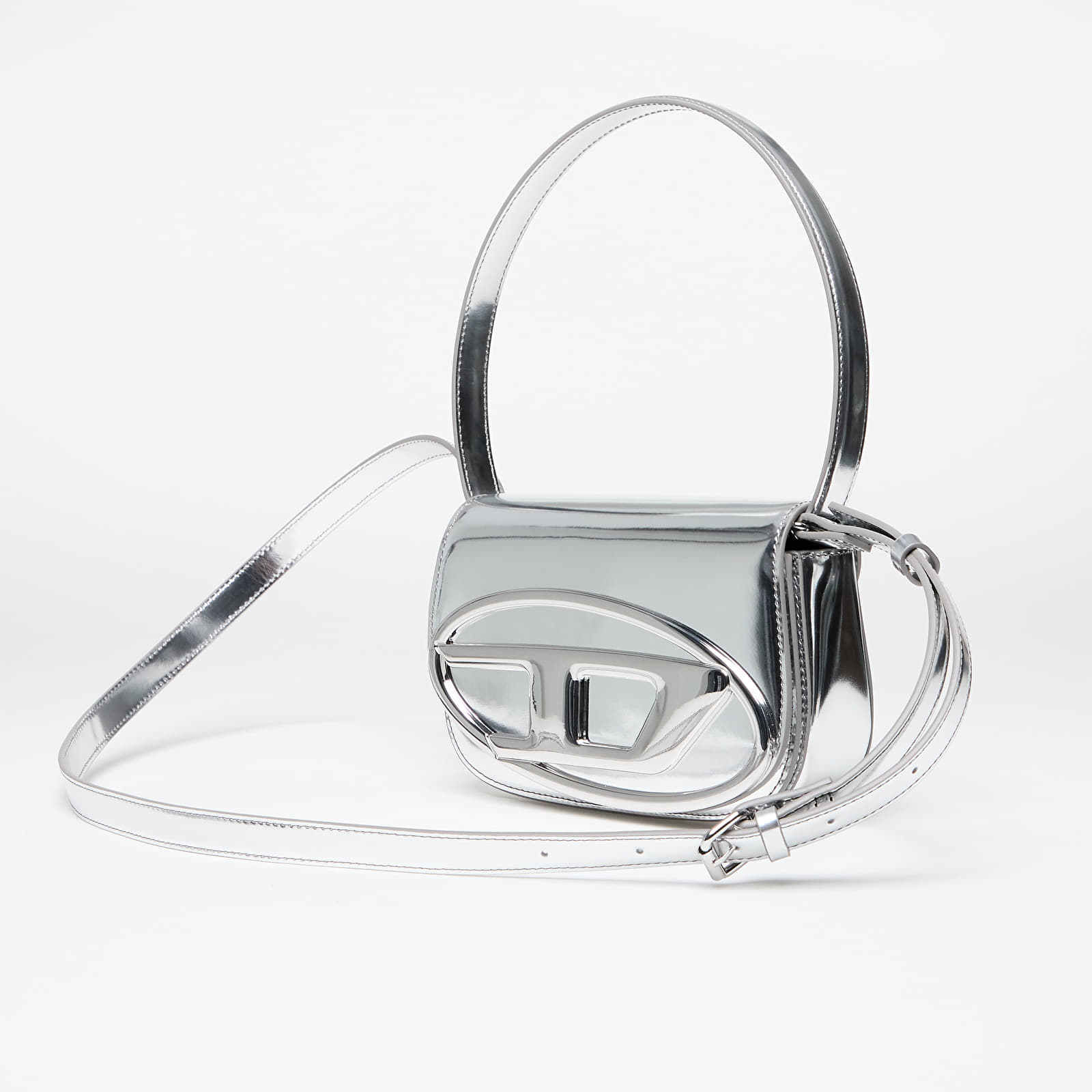 Bolsas de mão Diesel 1Dr Shoulder Bag Silver