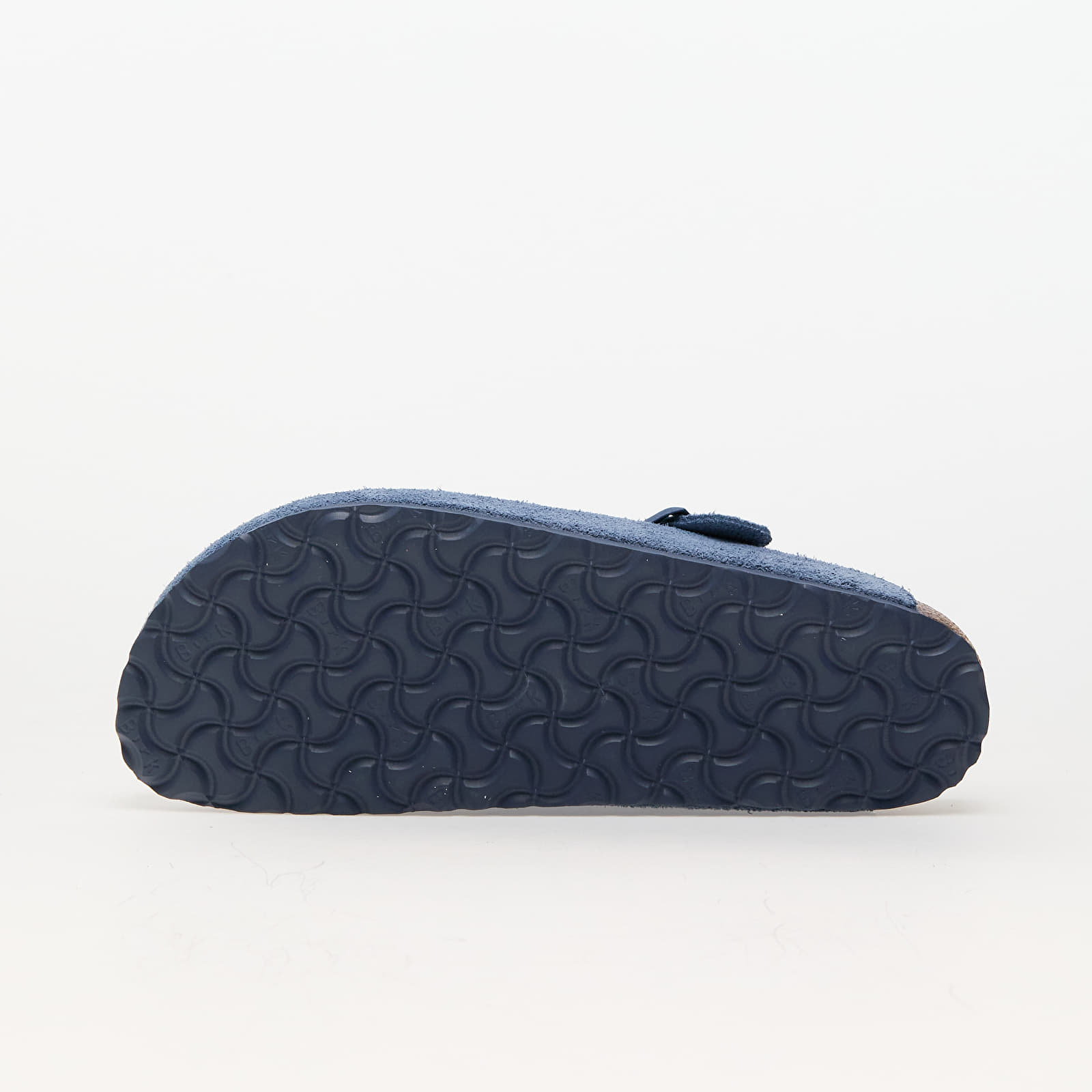 Moteriška avalynė Birkenstock Boston Birko-Floor Soft Suede Leather Elemental Blue