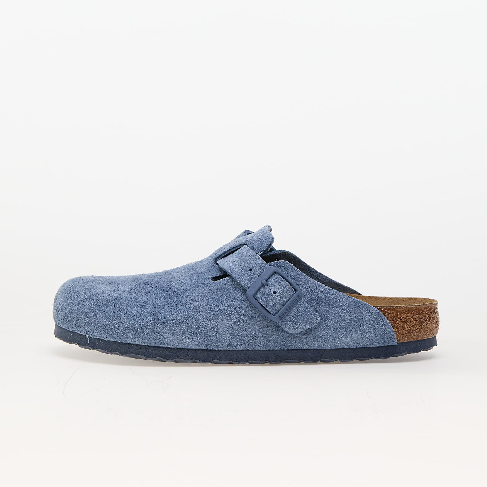 Мъжки кецове и обувки Birkenstock Boston BS Suede Leather Elemental Blue