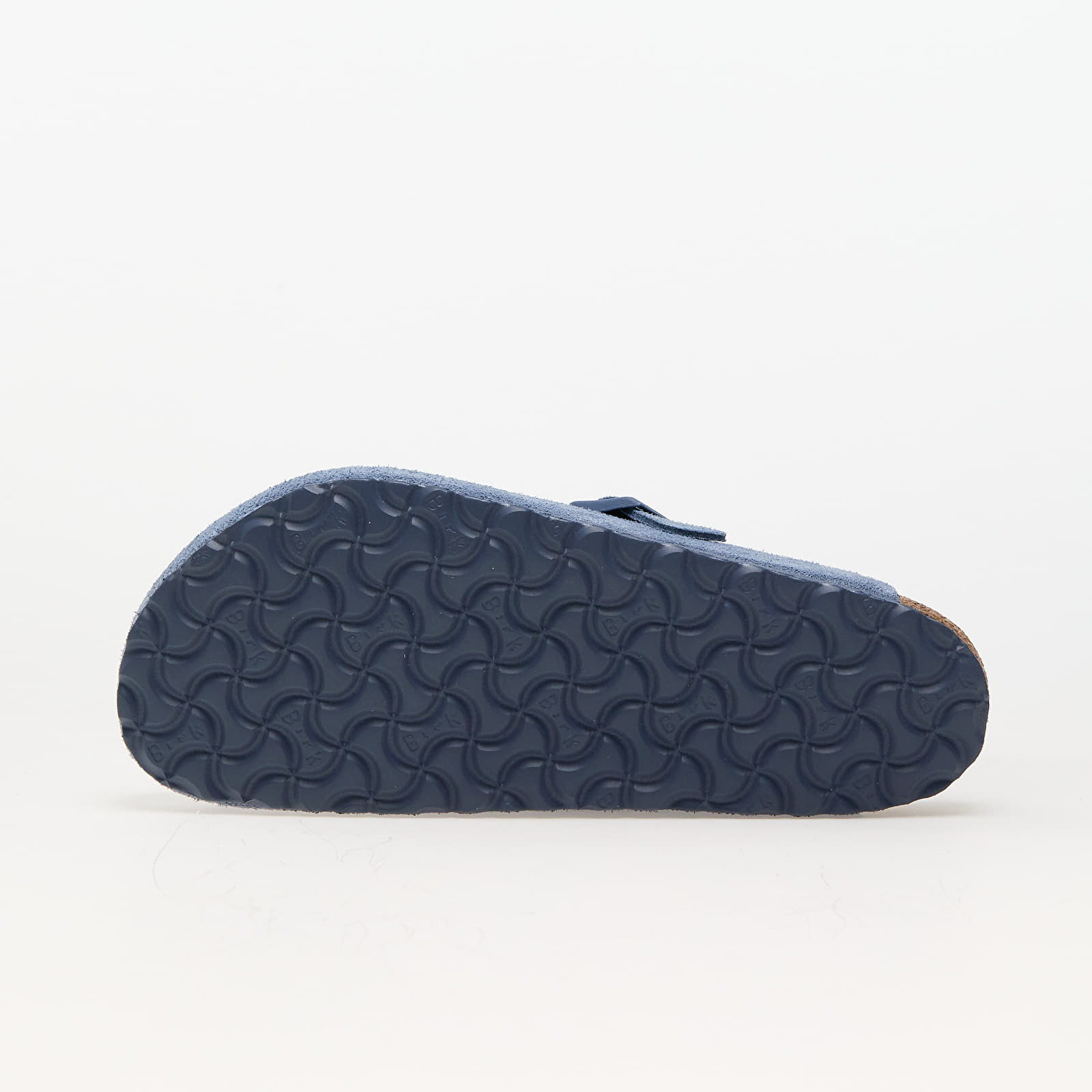 Încălțăminte și sneakerși pentru bărbați Birkenstock Boston Birko-Floor Soft Suede Leather Elemental Blue