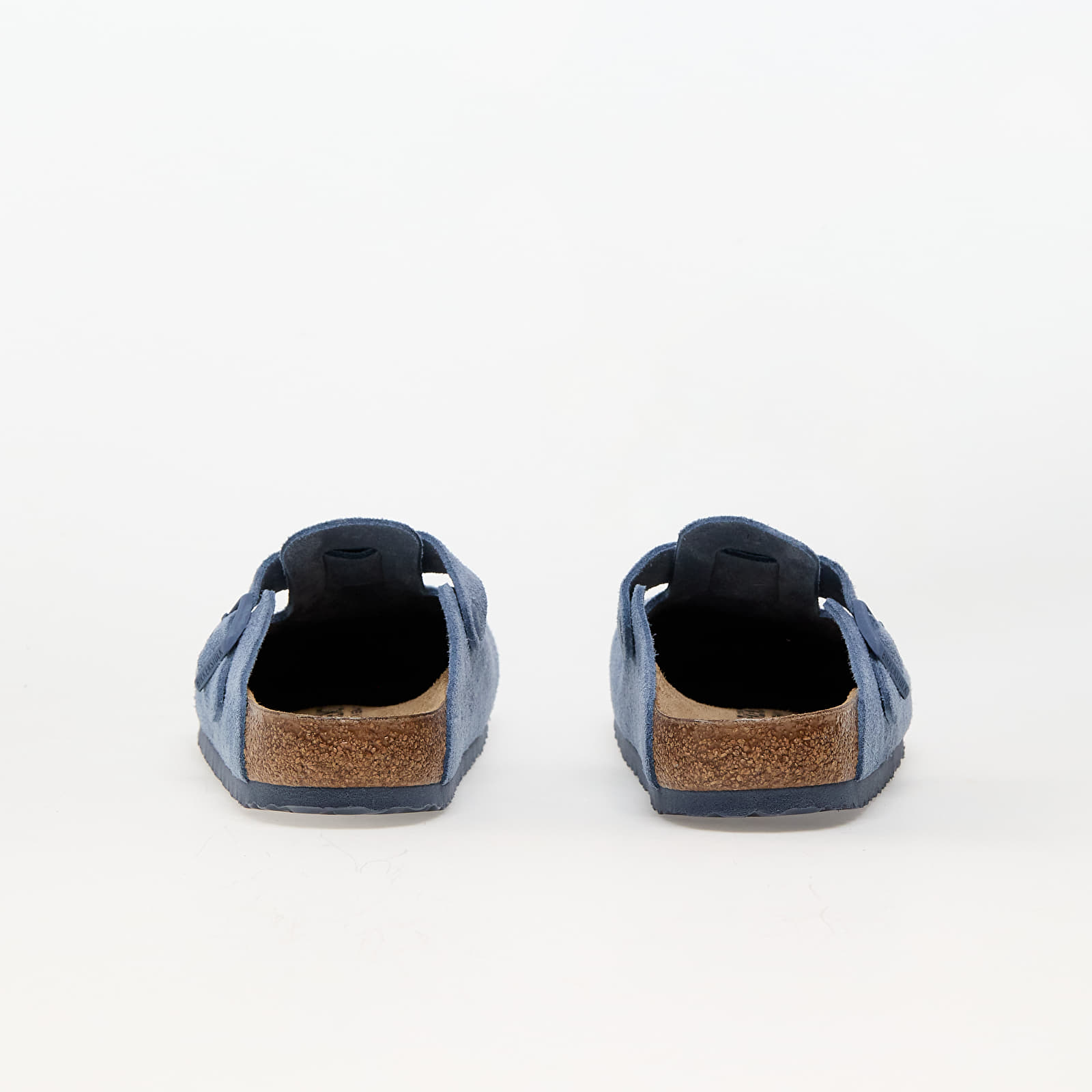 Încălțăminte și sneakerși pentru bărbați Birkenstock Boston Birko-Floor Soft Suede Leather Elemental Blue