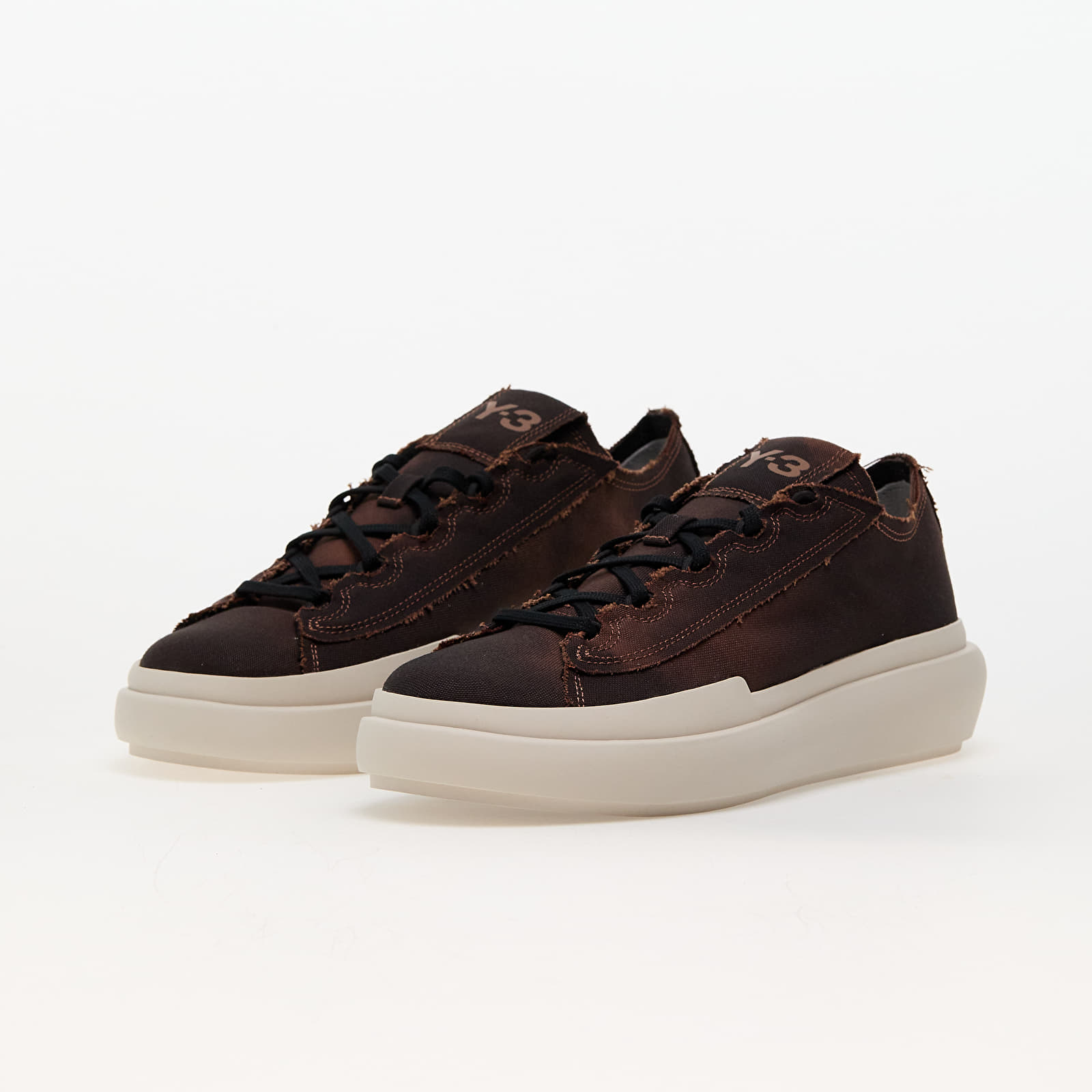 Zapatillas Hombre Y-3 Nizza Low Black/ Clear Brown/ Preloved Brown