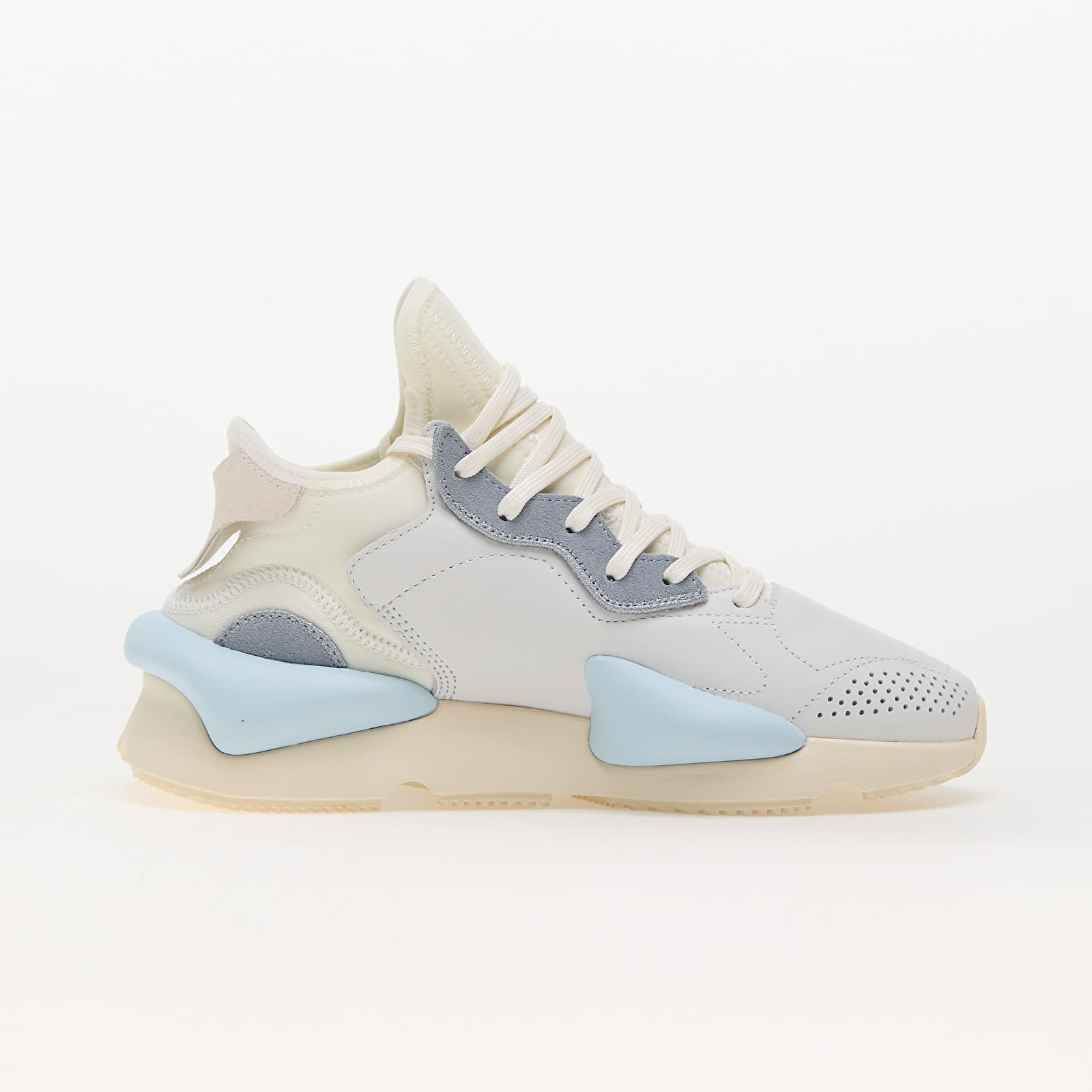 Men's shoes Y-3 Kaiwa Off White/ Crew White/ Ice Blue