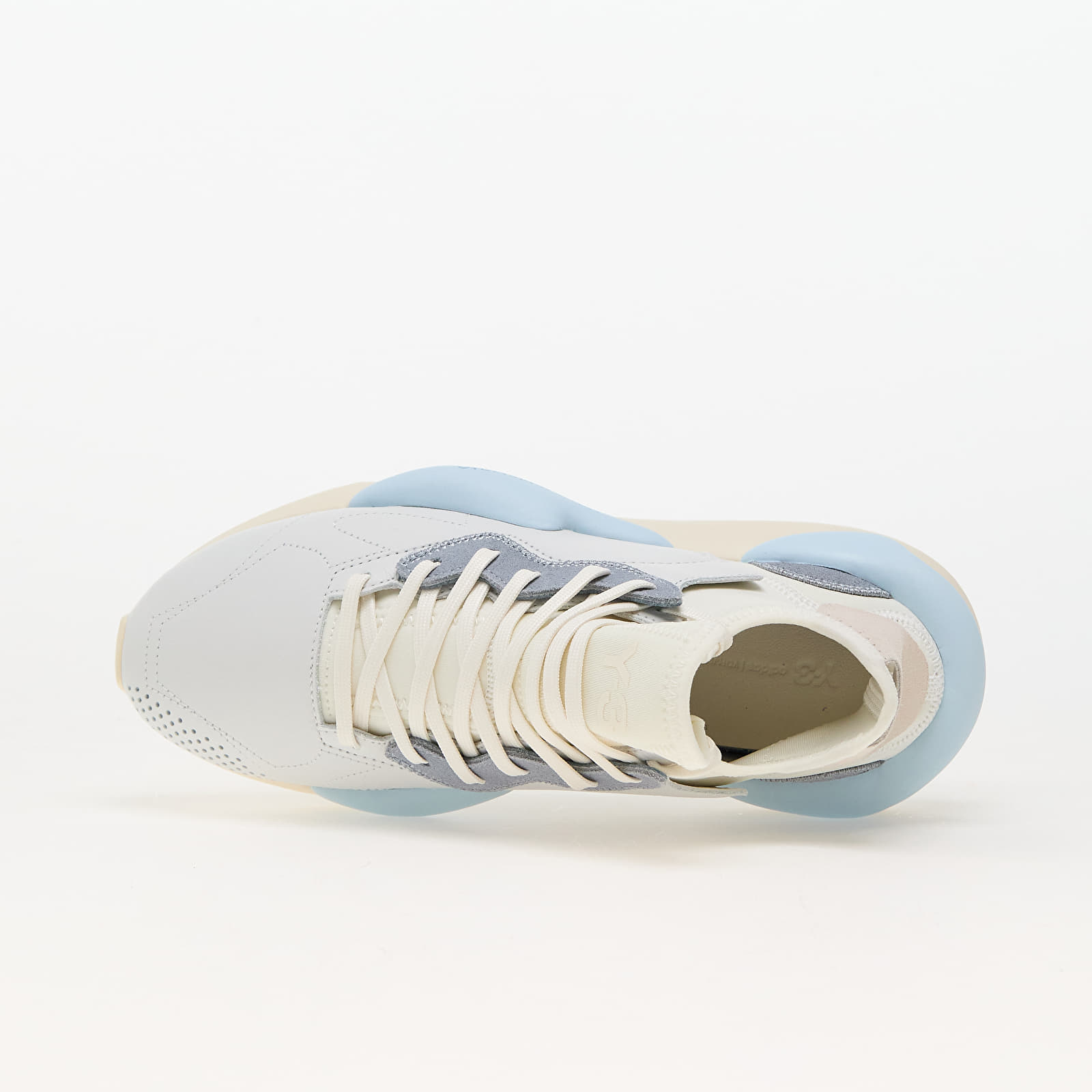 Men's shoes Y-3 Kaiwa Off White/ Crew White/ Ice Blue