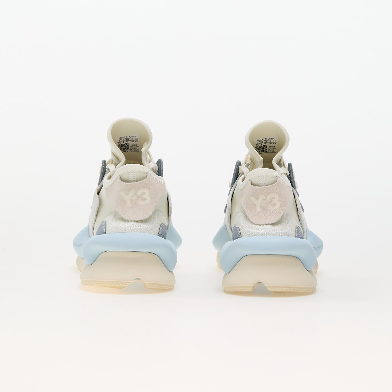 Men's shoes Y-3 Kaiwa Off White/ Crew White/ Ice Blue