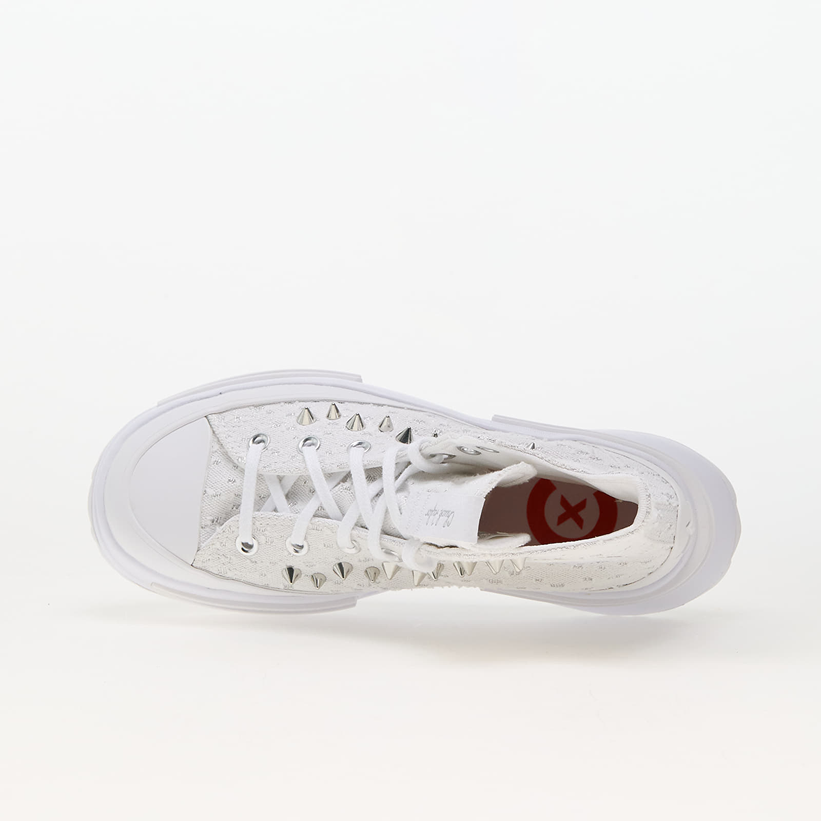 Scarpe uomo Converse Run Star Legacy Cx Platform Studded White/ Silver/ White