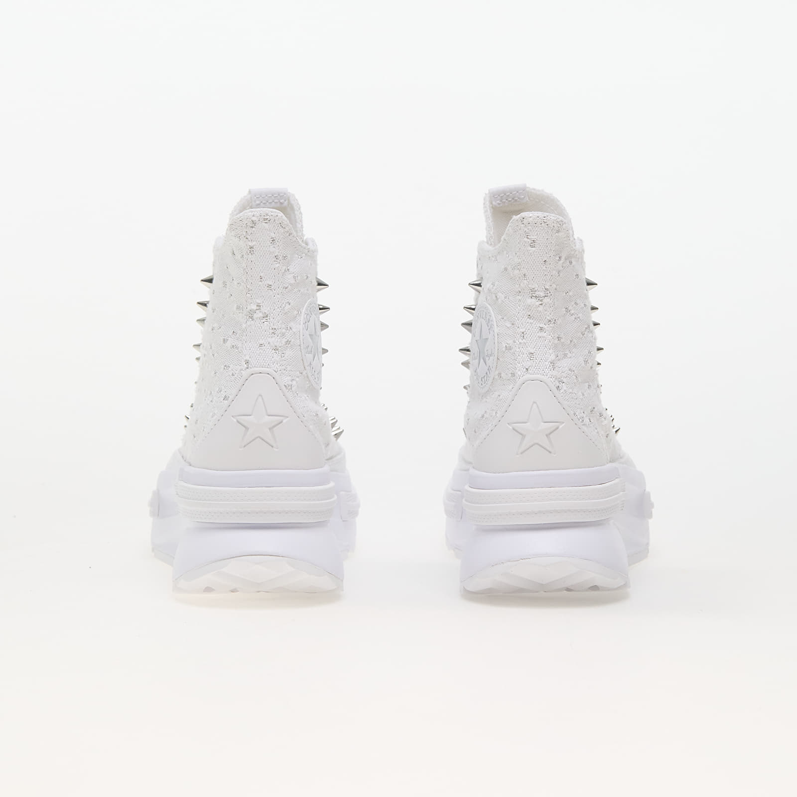 Scarpe uomo Converse Run Star Legacy Cx Platform Studded White/ Silver/ White