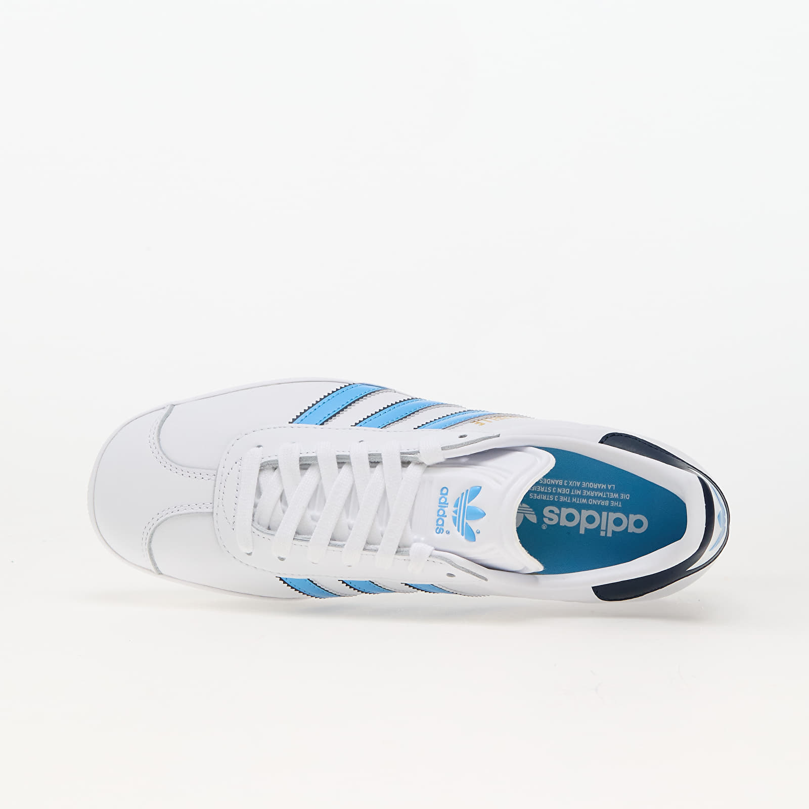 Männer adidas Gazelle Ftw White/ Semi Blue Burst/ Night Indigo