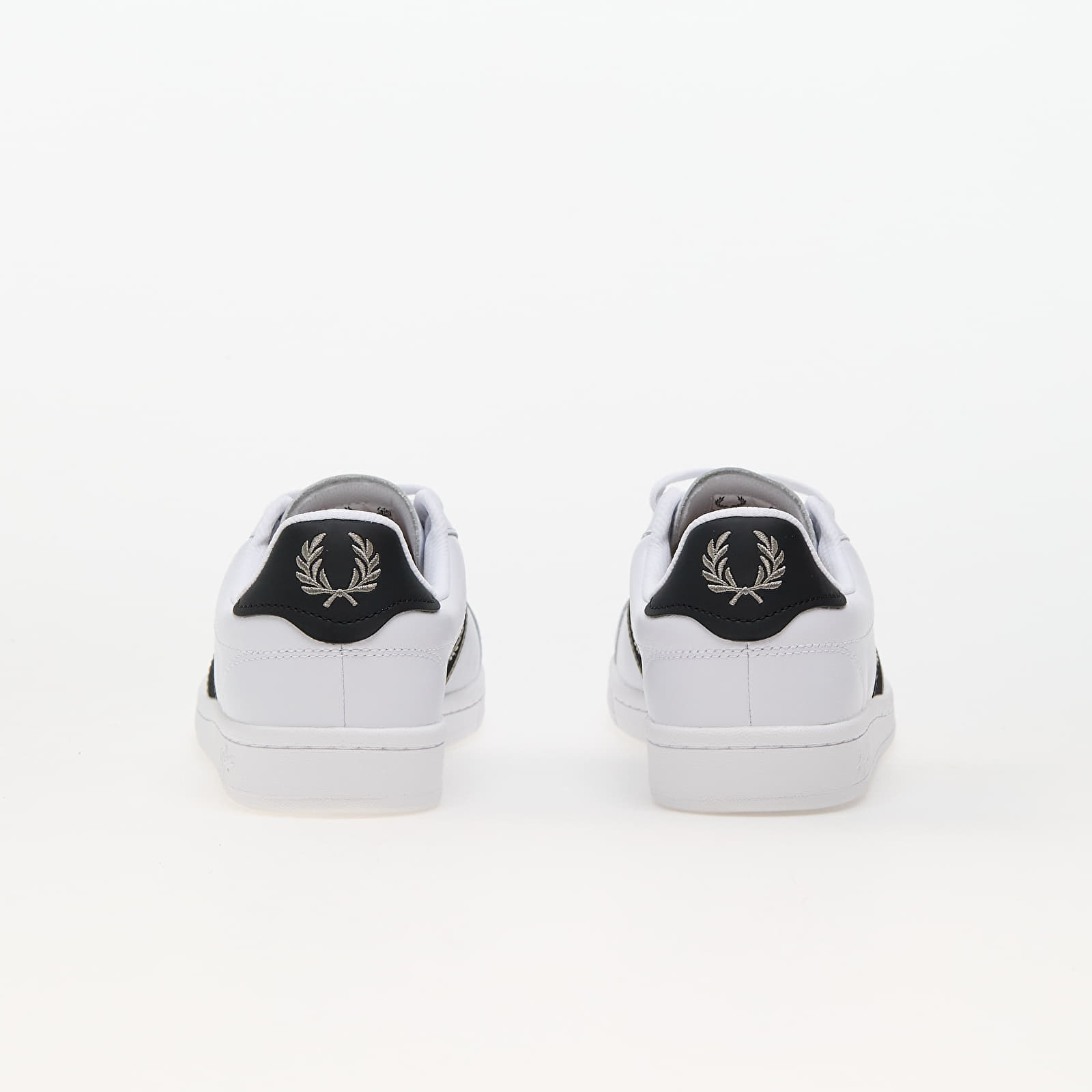 Buty męskie FRED PERRY B721 Leather/Branded Webbing White Buty męskie FRED PERRY B721 Leather/Branded Webbing White