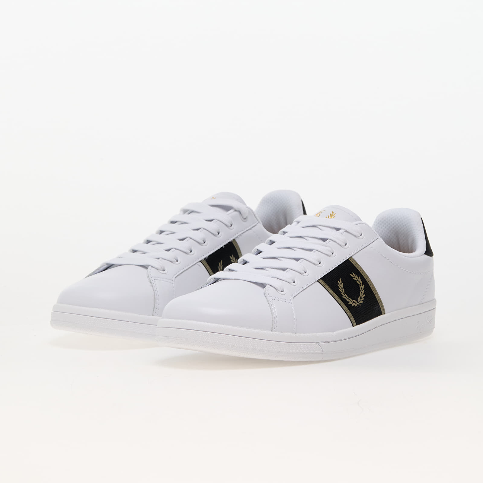 【FRED PERRY】B721 LEATHER R6740 Fred Perry - Baskets B721 Leather Black