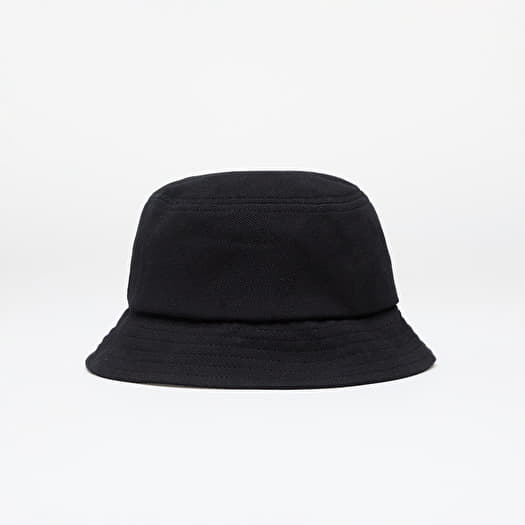 Fred Perry Pique Bucket Black Snow White Bucket Hat