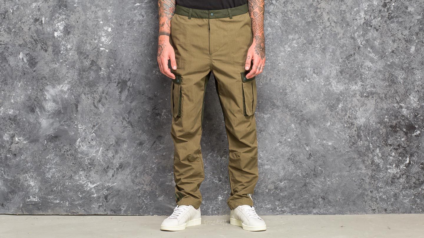 Džíny a kalhoty adidas White Mountaineering 6 Pocket Pants Trace Olive
