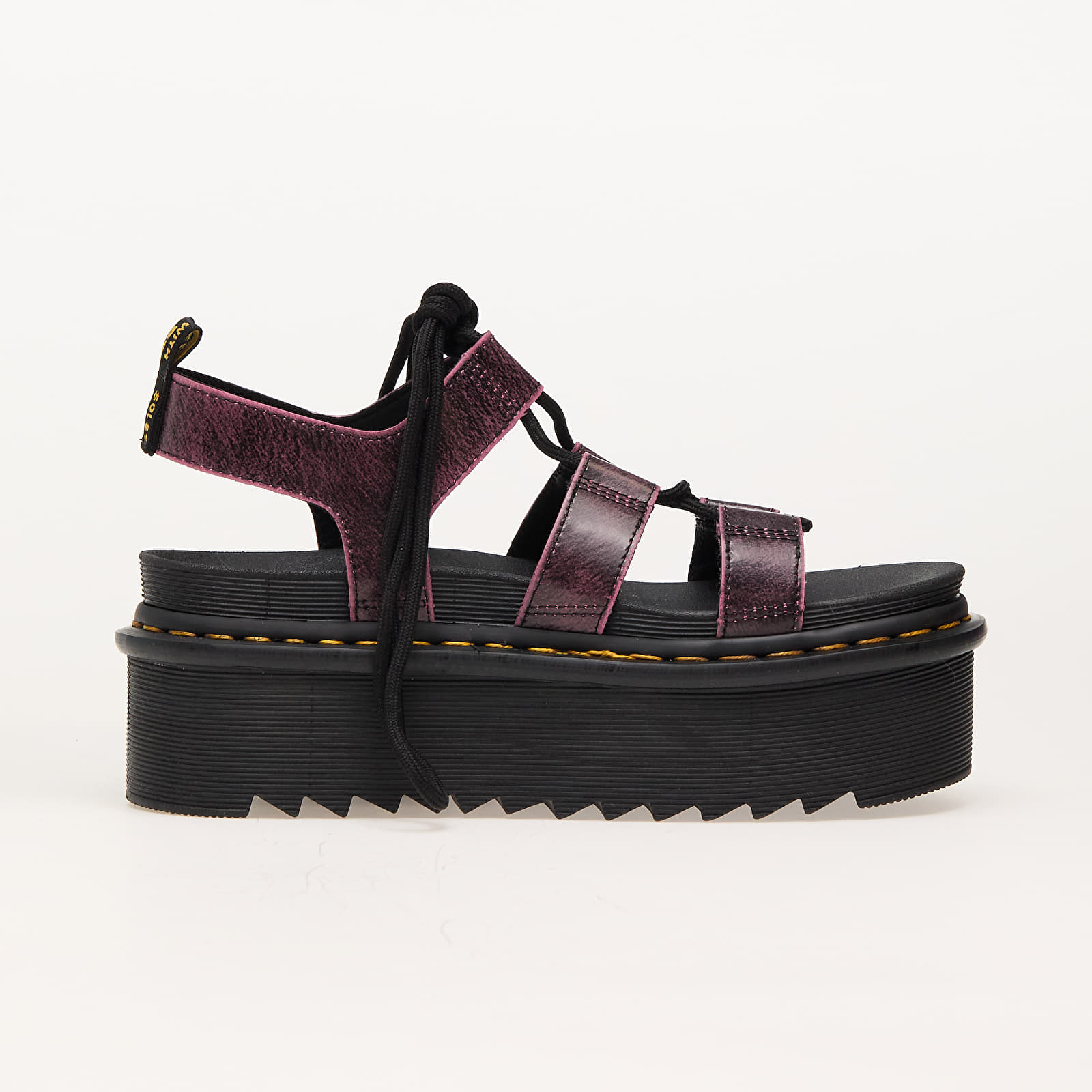 Дамски кецове и обувки Dr. Martens Nartilla Xl Black/ Fondant Pink Two Tone Rub Off